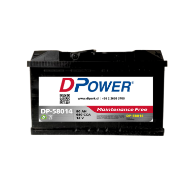 BATERIA 12V 80AH 720A DPOWER