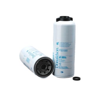Filtro de combustible con separador de agua giratorio y drenaje DONALDSON P551000