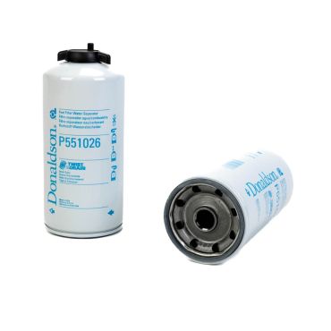Filtro de combustible con separador de agua giro y drenaje DONALDSON P551026