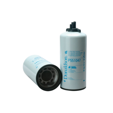 Filtro de combustible con separador de agua giratorio y drenaje DONALDSON P551047