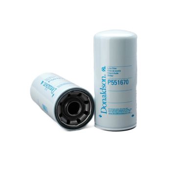 P551670 Filtro de lubricación, flujo completo giro