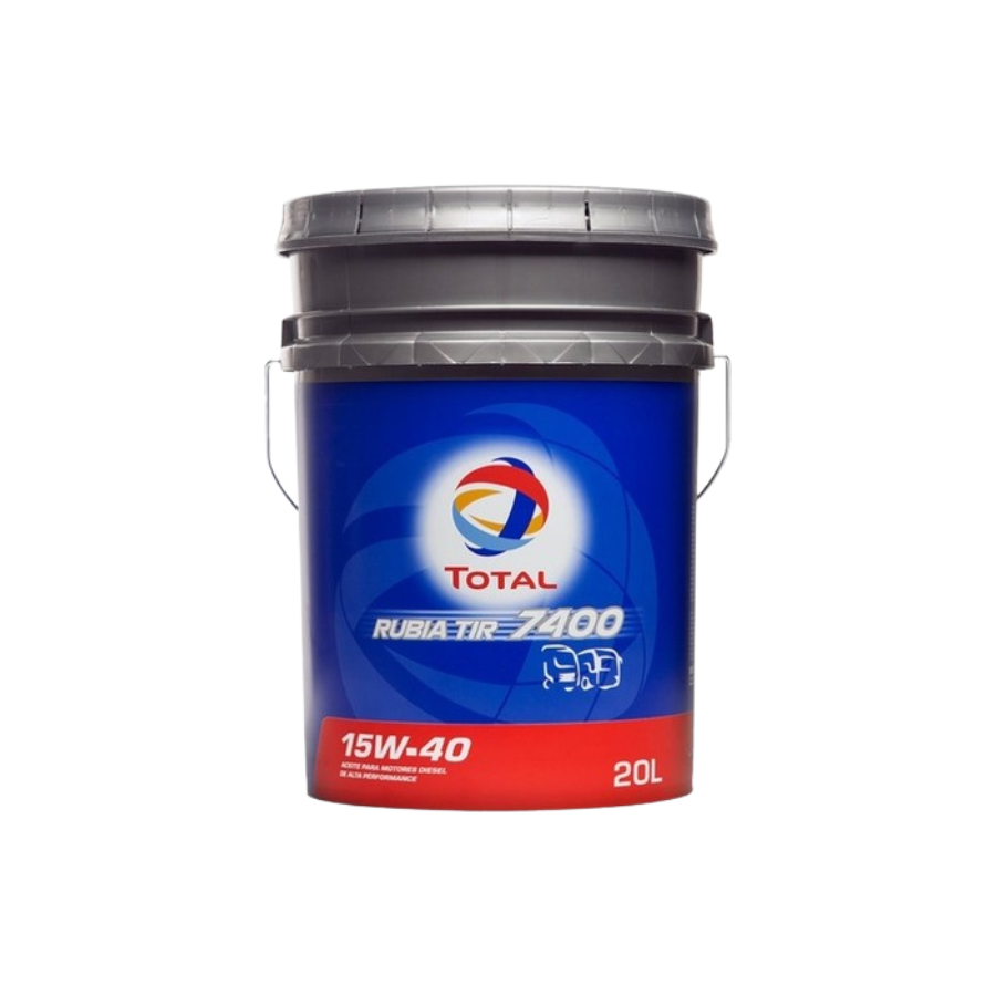 DP8003 Total rubia tir 7400 15w40 balde 20lt